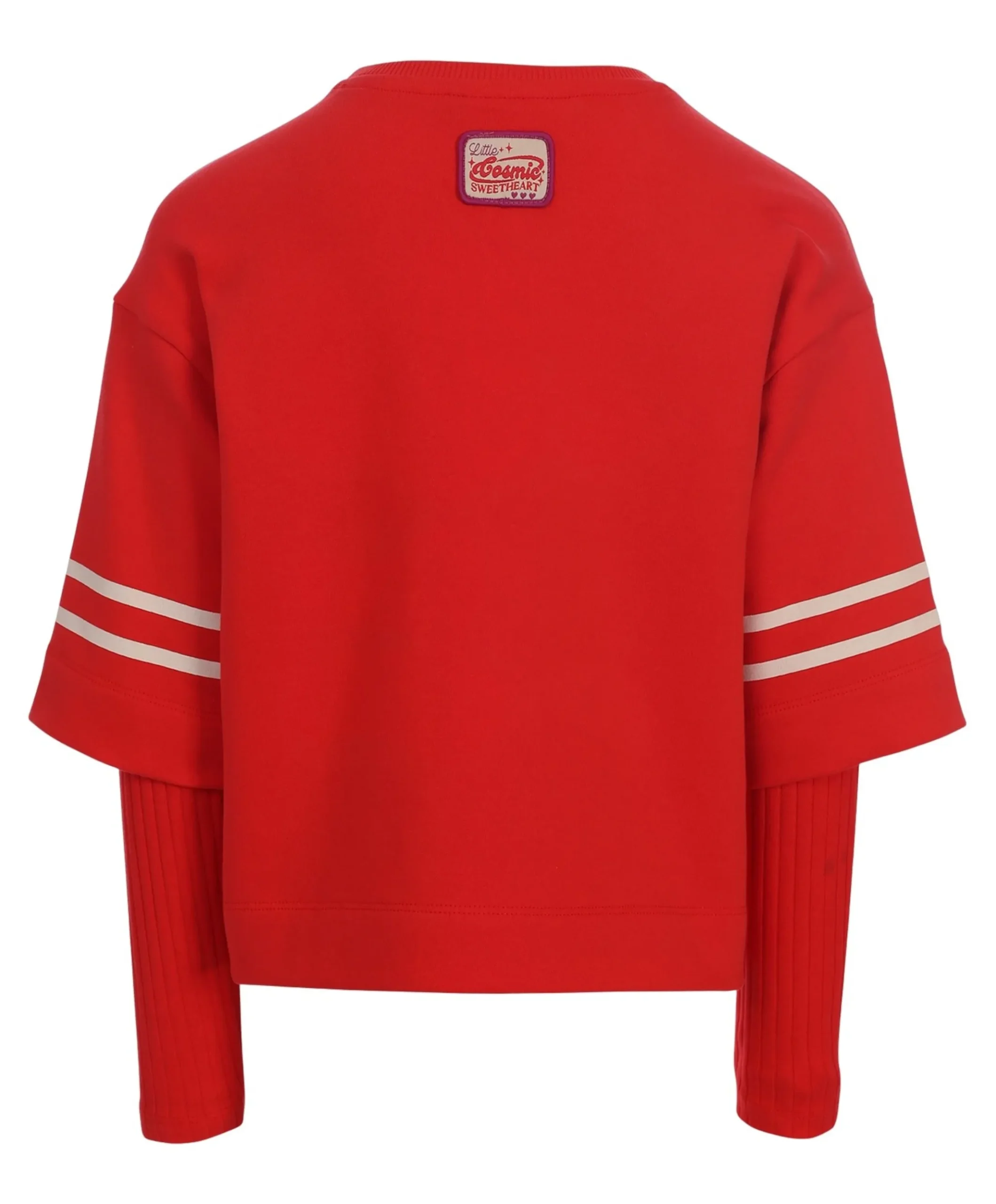 Meisjes longsleeve rood
