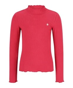 Meisjes longsleeve rood