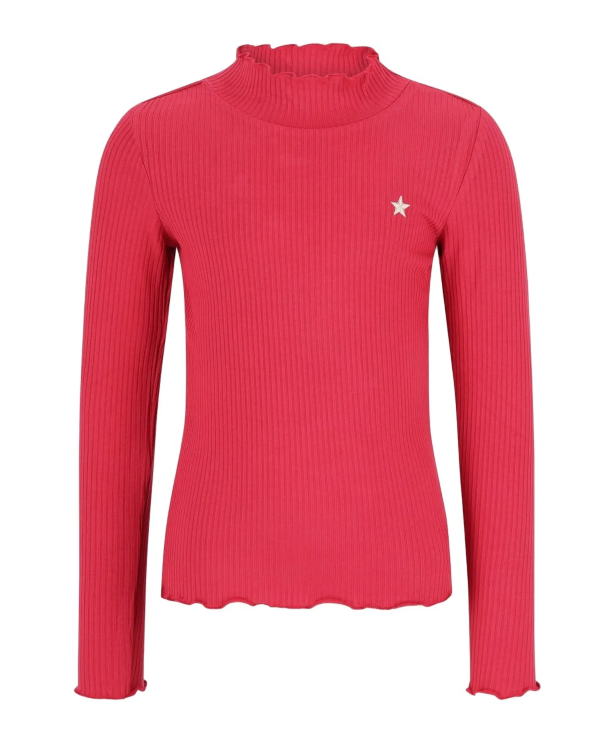Meisjes longsleeve rood