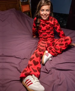 Meisjes longsleeve rood