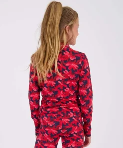 Meisjes longsleeve rood