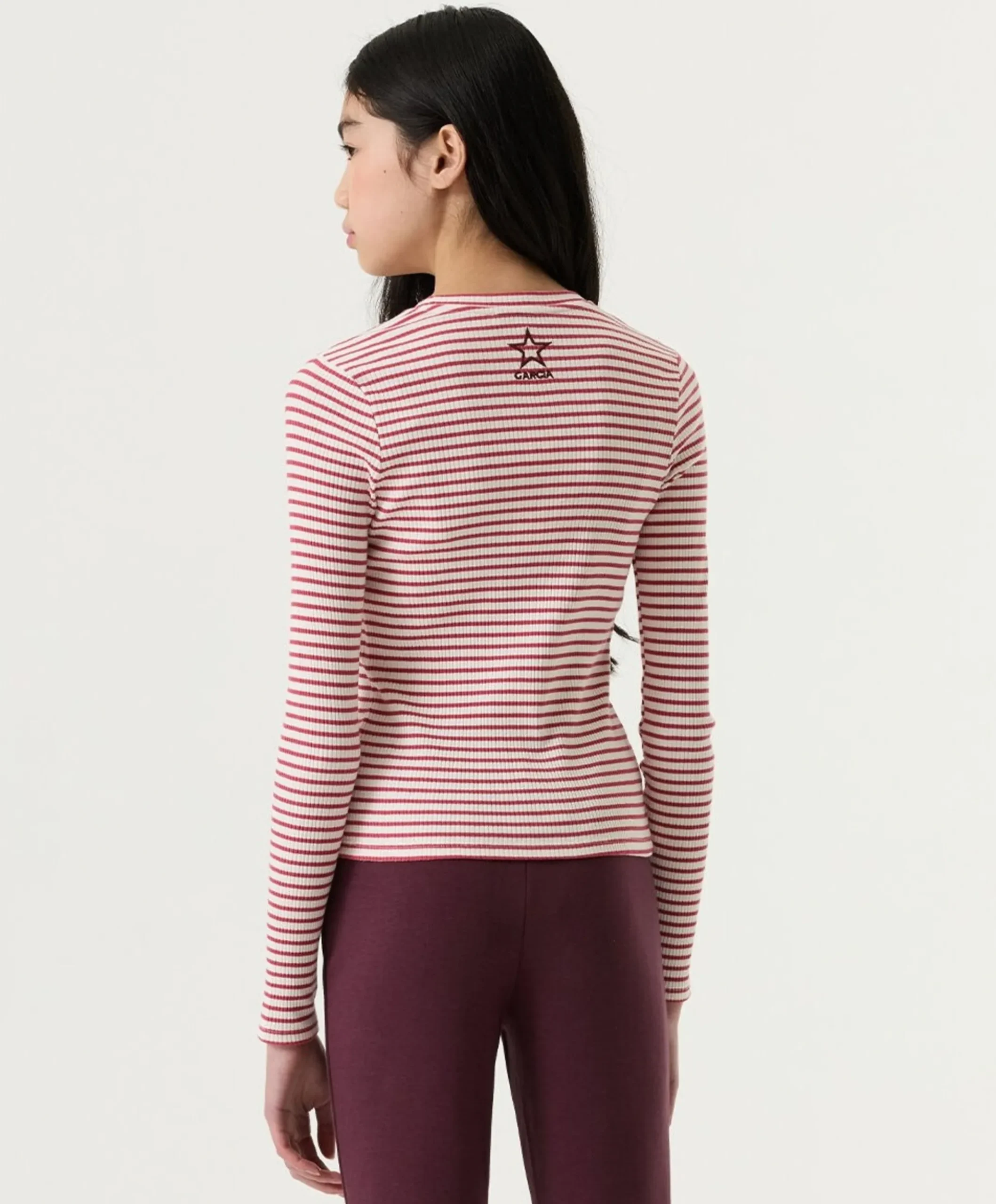 Meisjes longsleeve roze