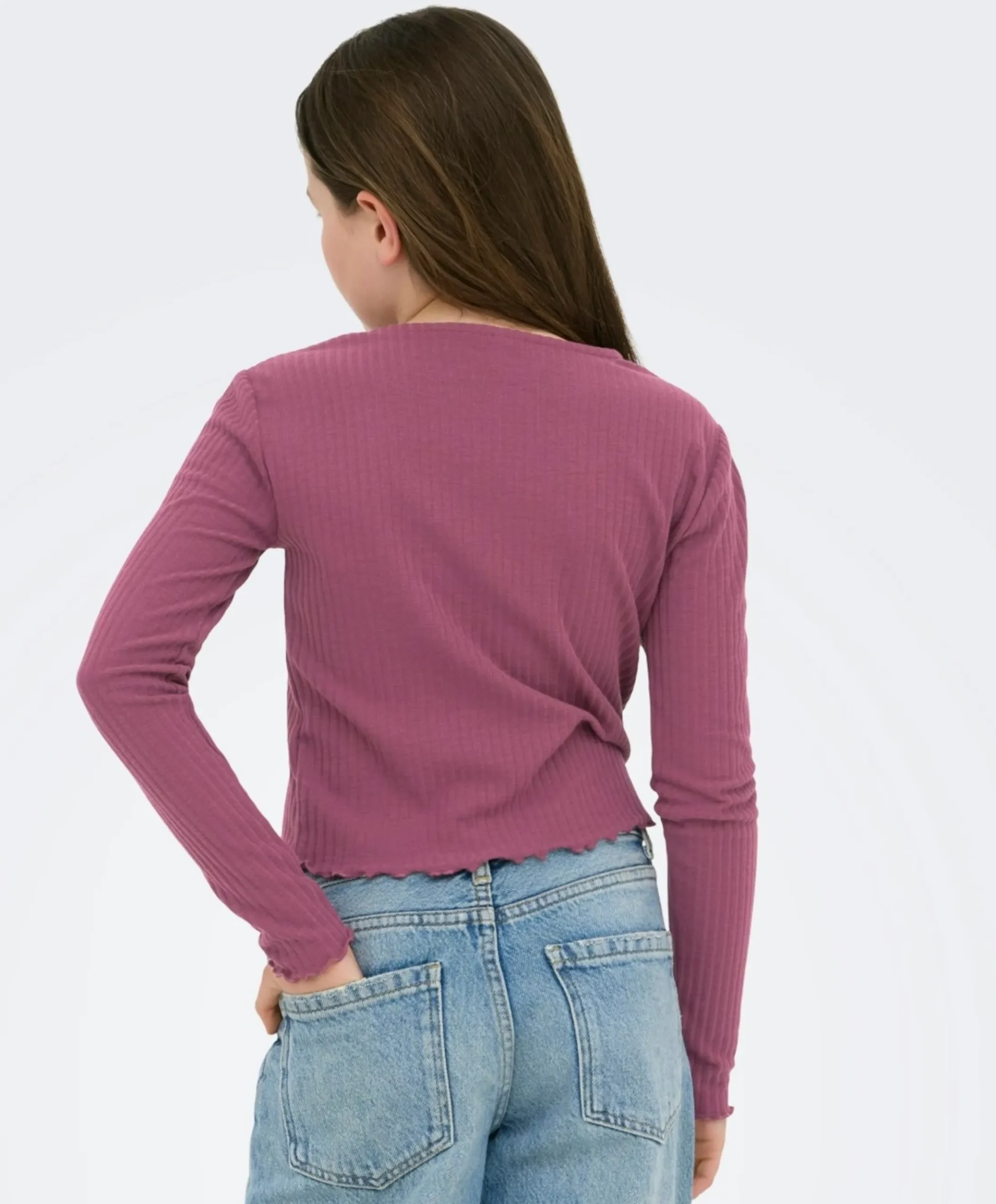 Meisjes longsleeve roze