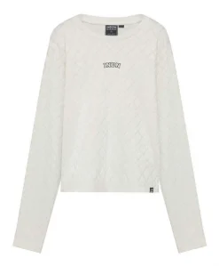 Meisjes longsleeve wit