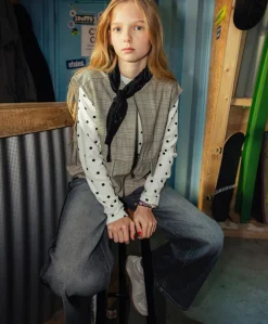 Meisjes longsleeve wit