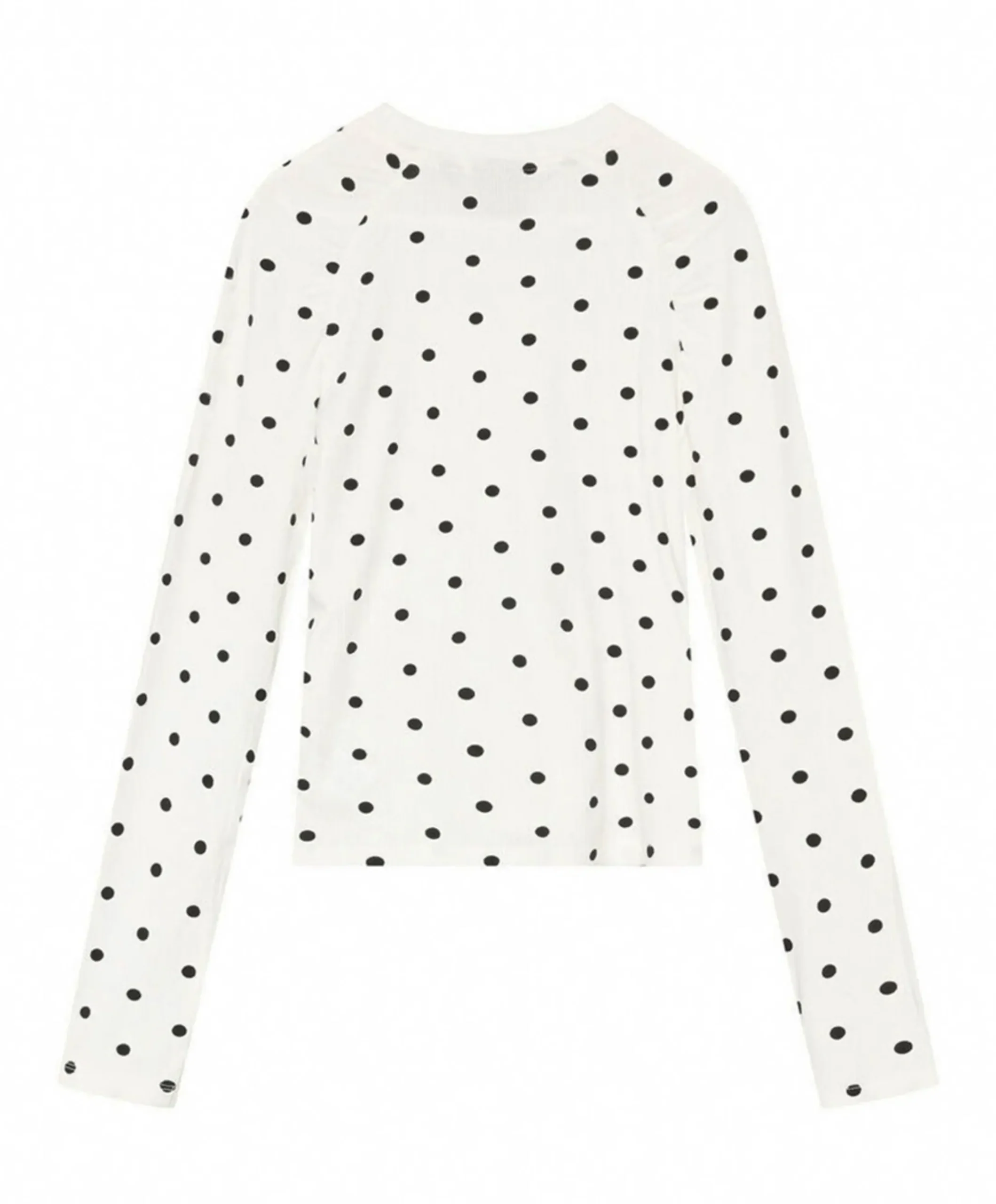 Meisjes longsleeve wit
