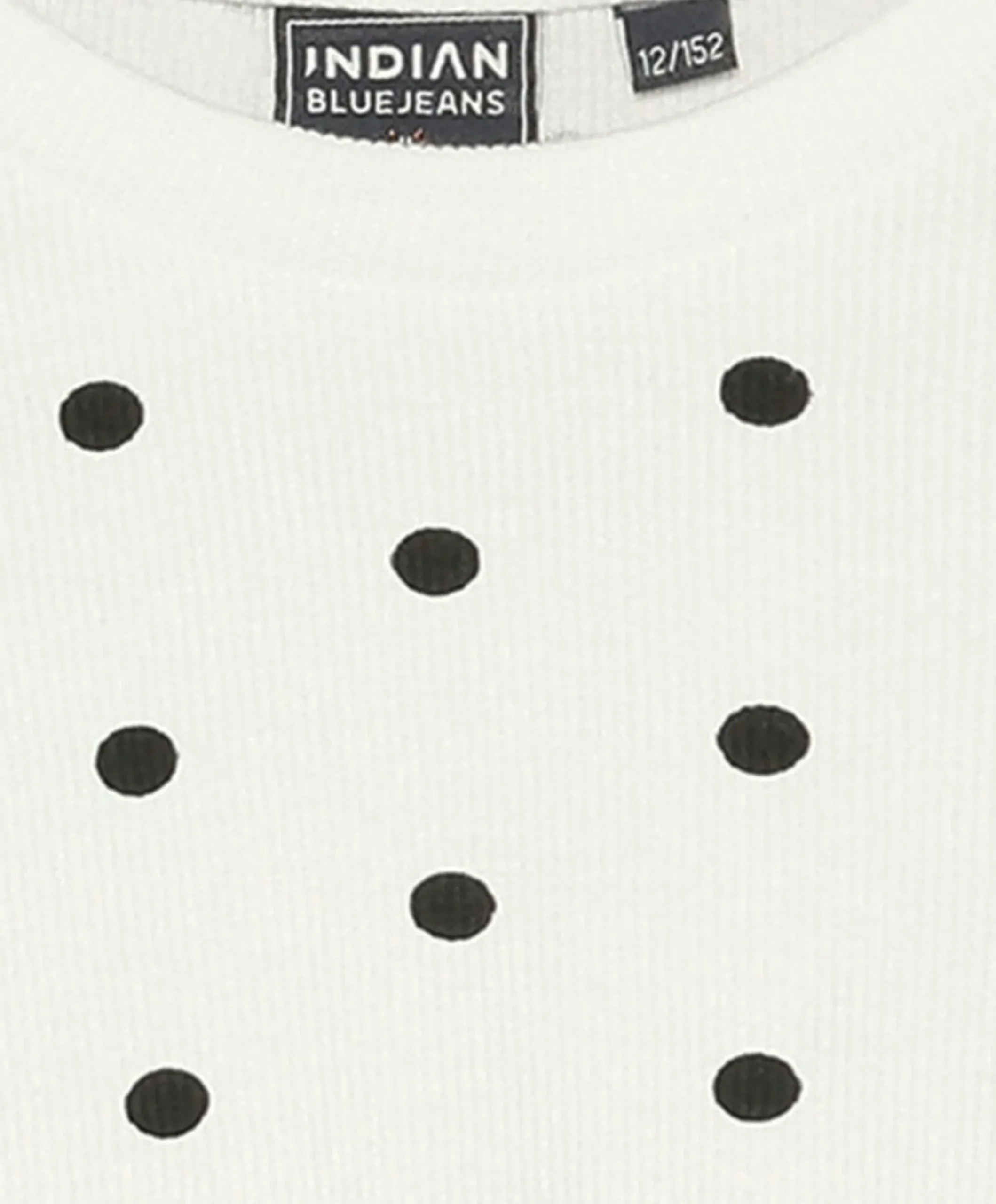 Meisjes longsleeve wit