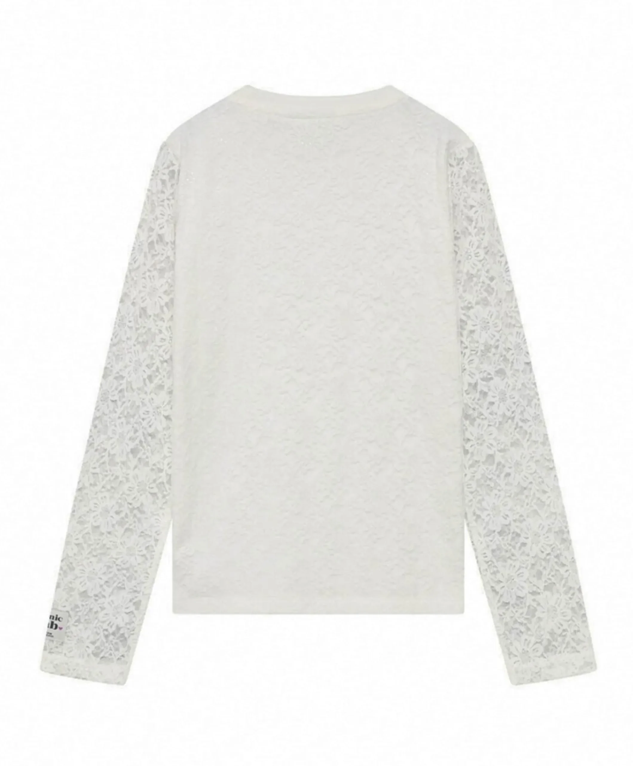 Meisjes longsleeve wit