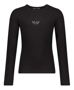 Meisjes longsleeve zwart