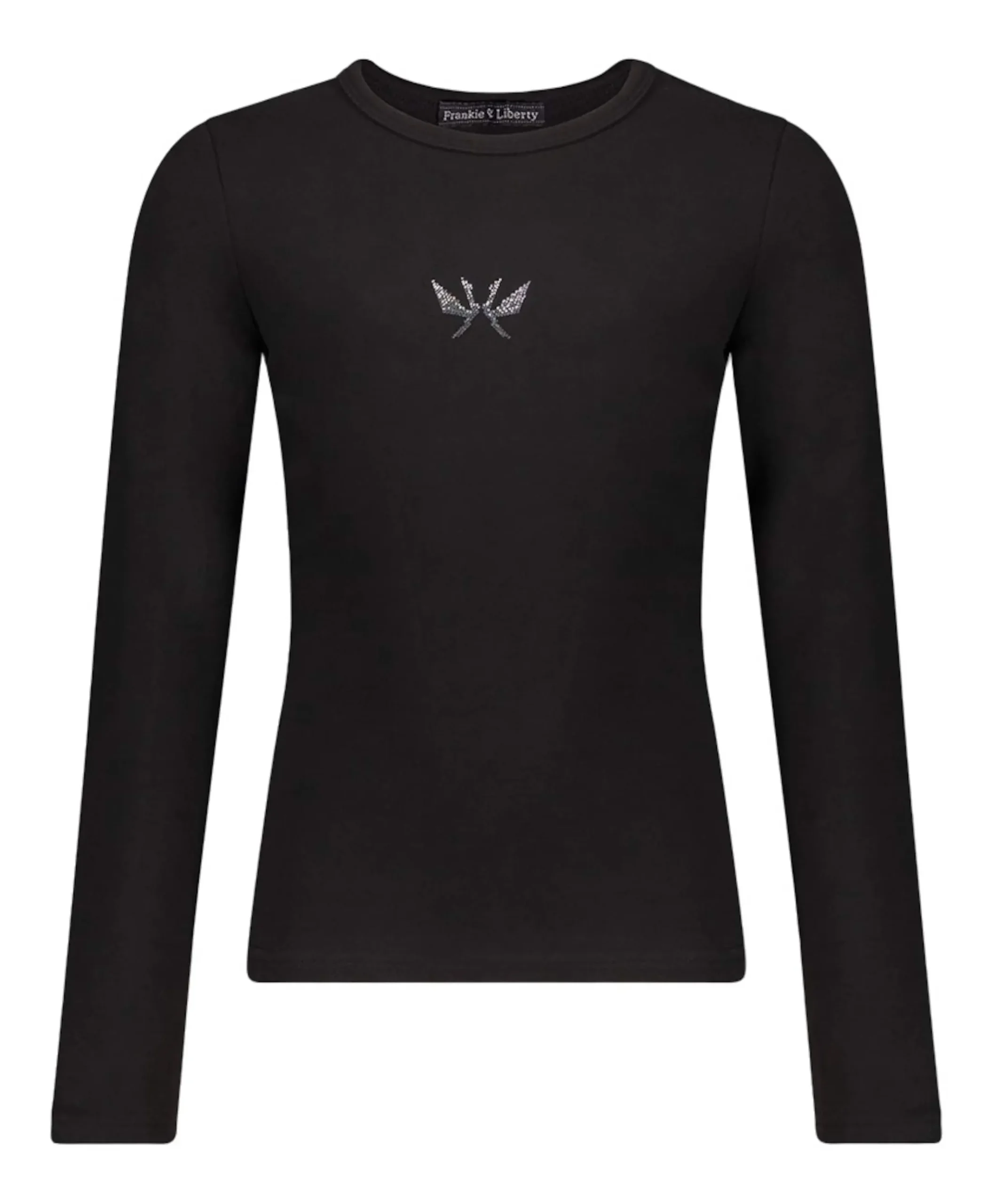Meisjes longsleeve zwart