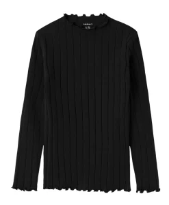 Meisjes longsleeve zwart