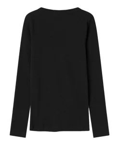 Meisjes longsleeve zwart