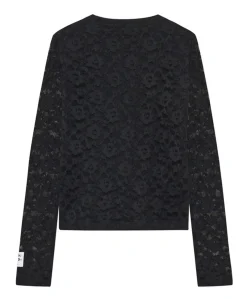 Meisjes longsleeve zwart