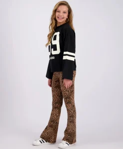 Meisjes longsleeve zwart