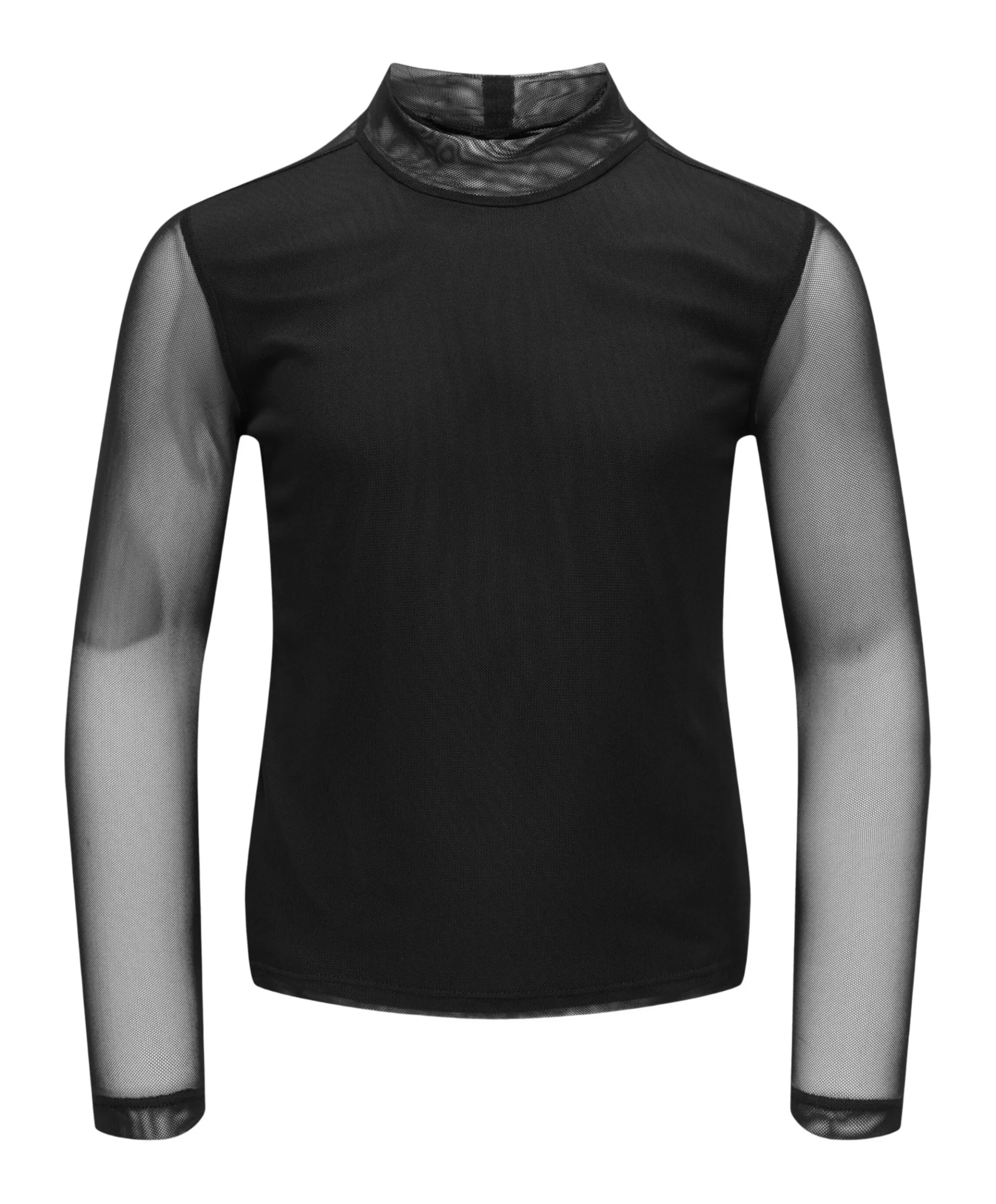 Meisjes longsleeve zwart