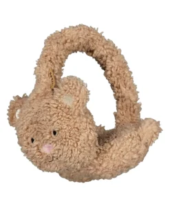 Meisjes oorwarmers beige