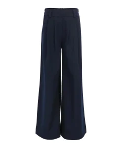 meisjes pantalon blauw