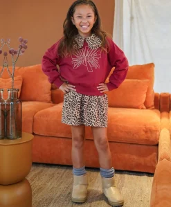 Meisjes rok beige