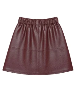 Meisjes rok bordeaux