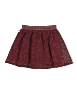 Meisjes rok bordeaux