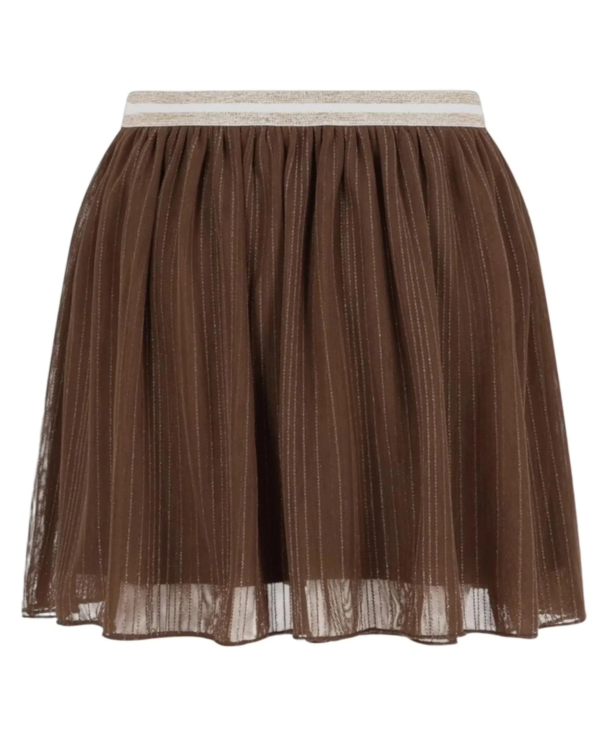 Meisjes rok bruin