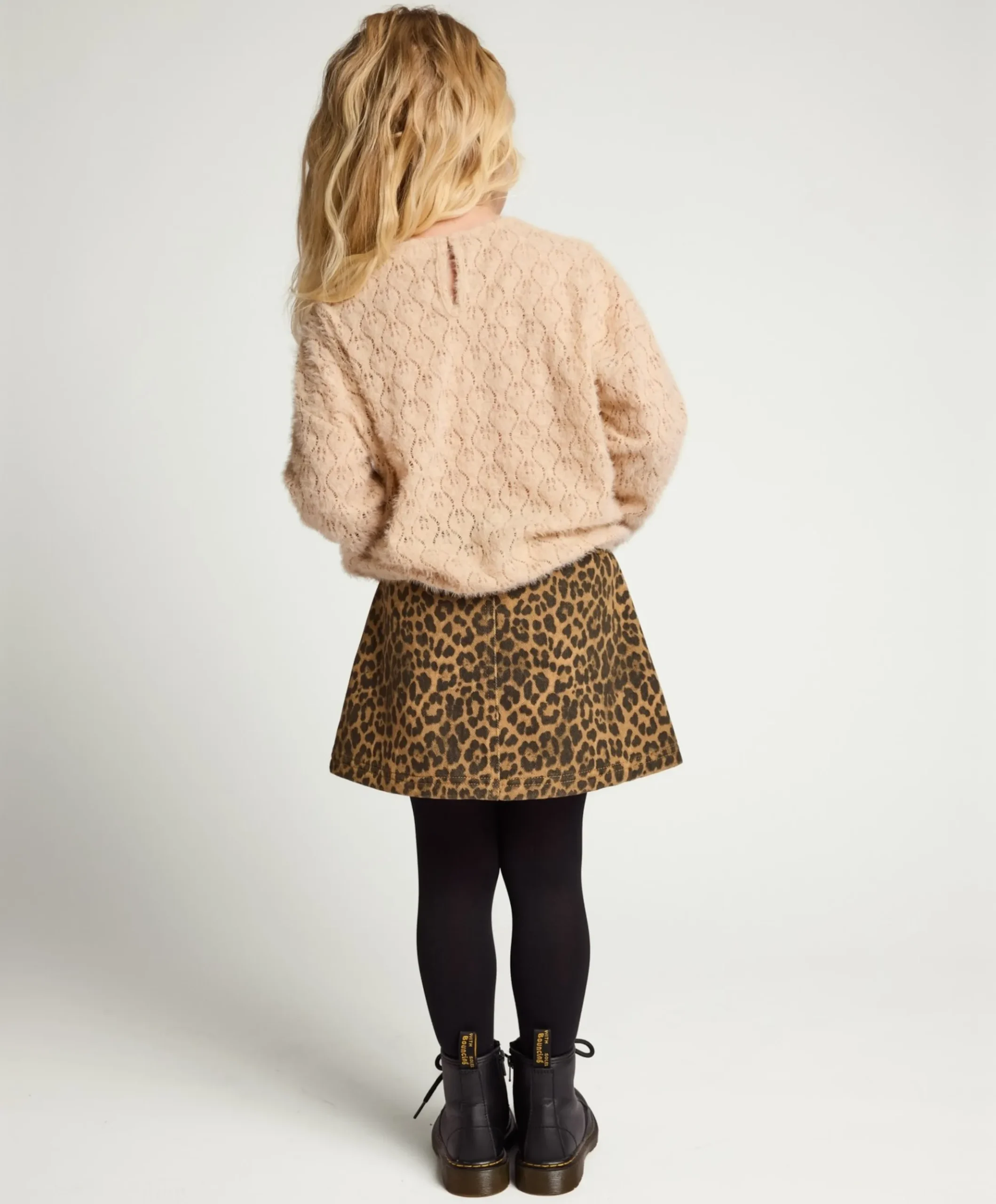 Meisjes rok bruin