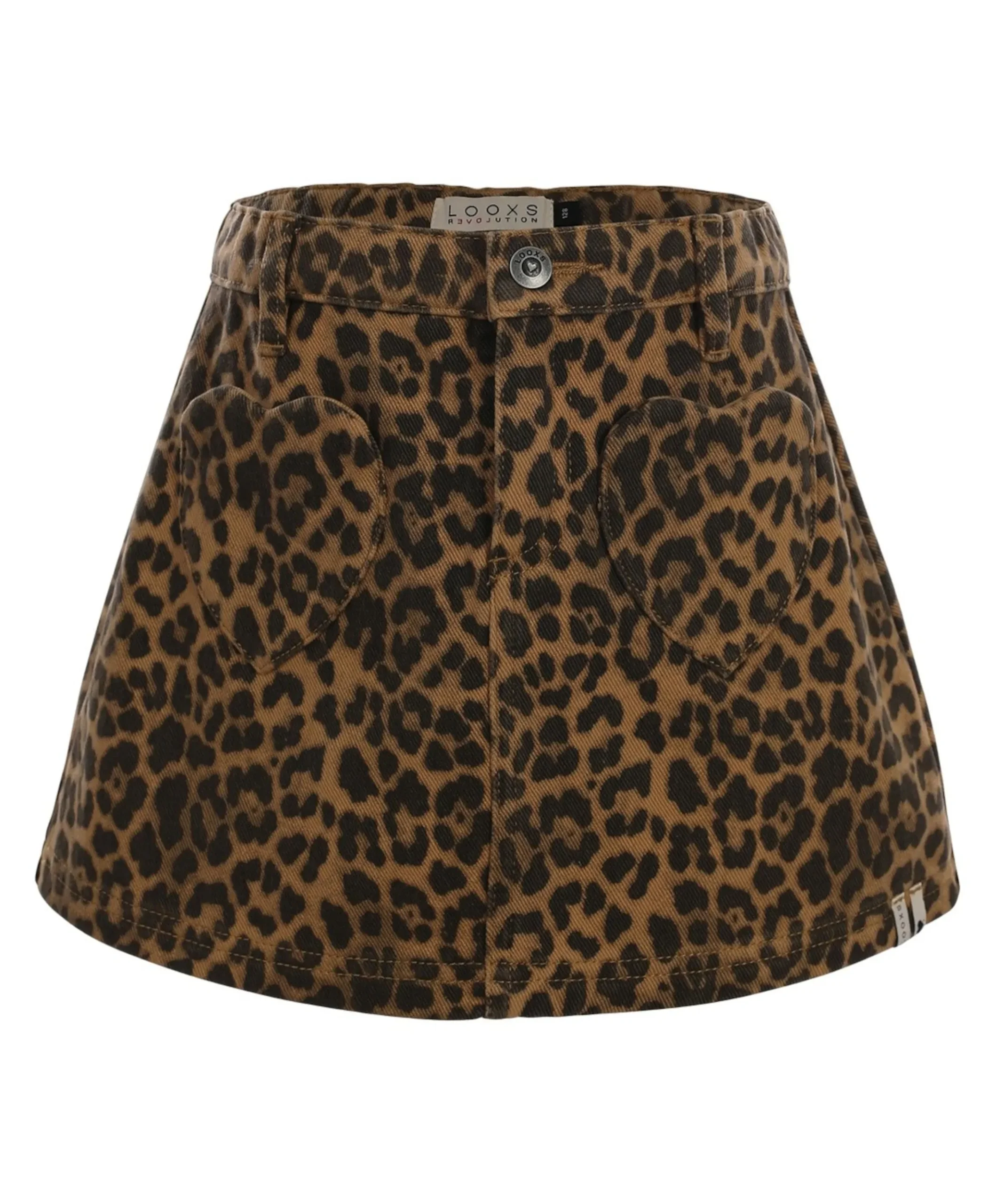 Meisjes rok bruin