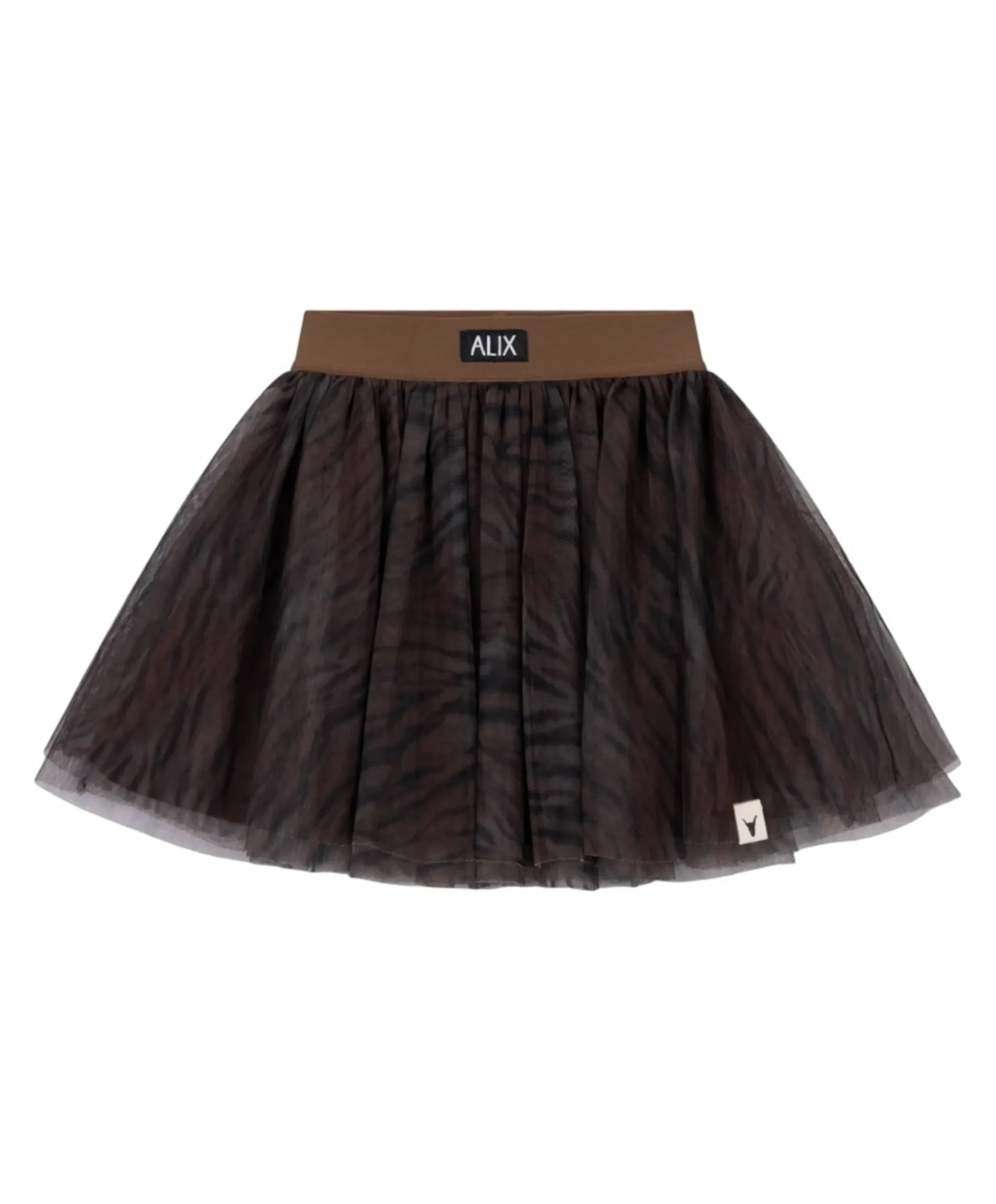 Meisjes rok bruin