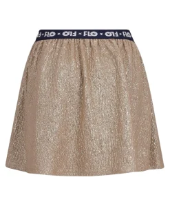 Meisjes rok goud