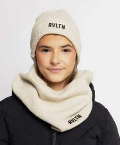 Meisjes sjaal beige