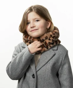 Meisjes sjaal bruin