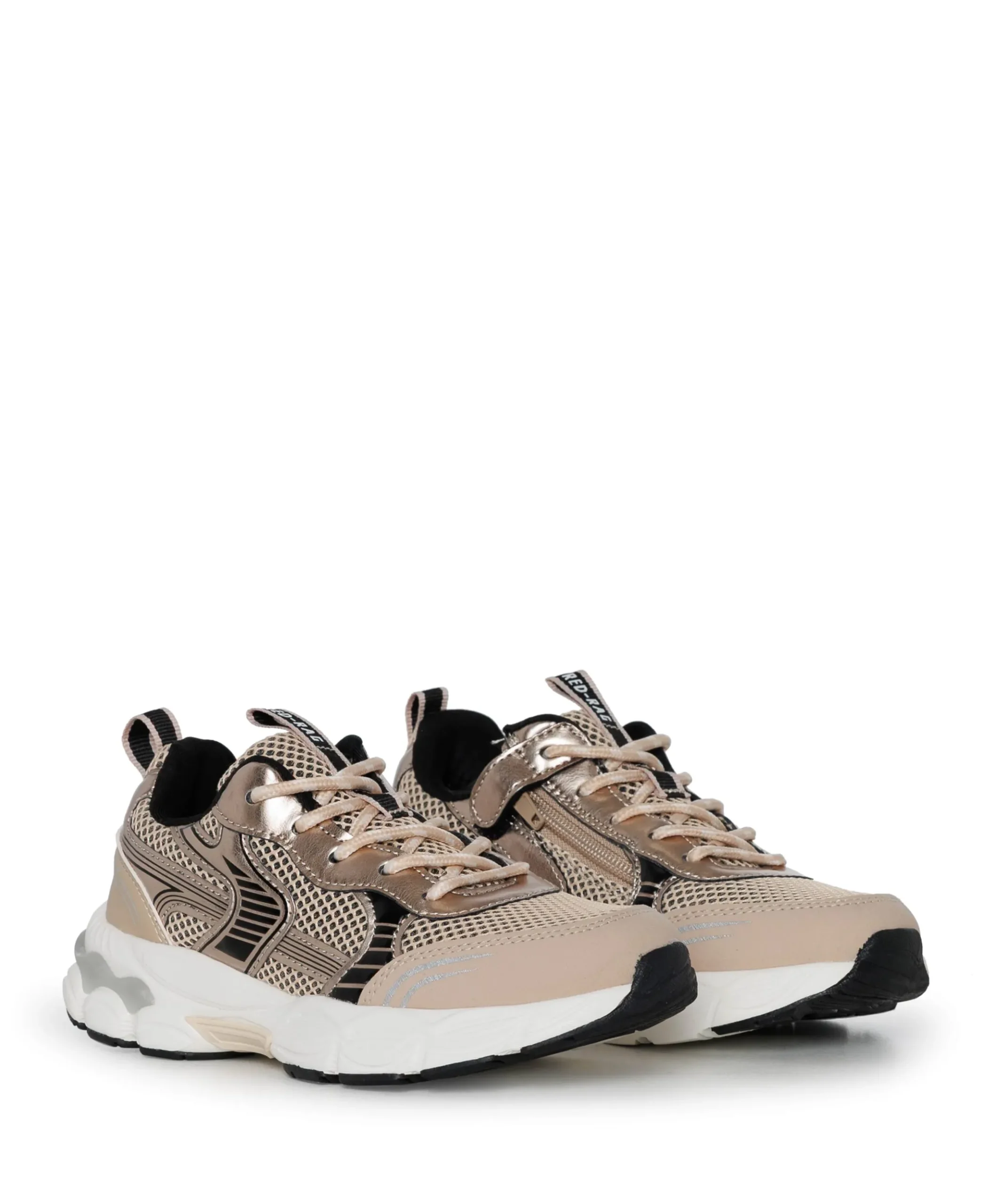 meisjes sneakers beige