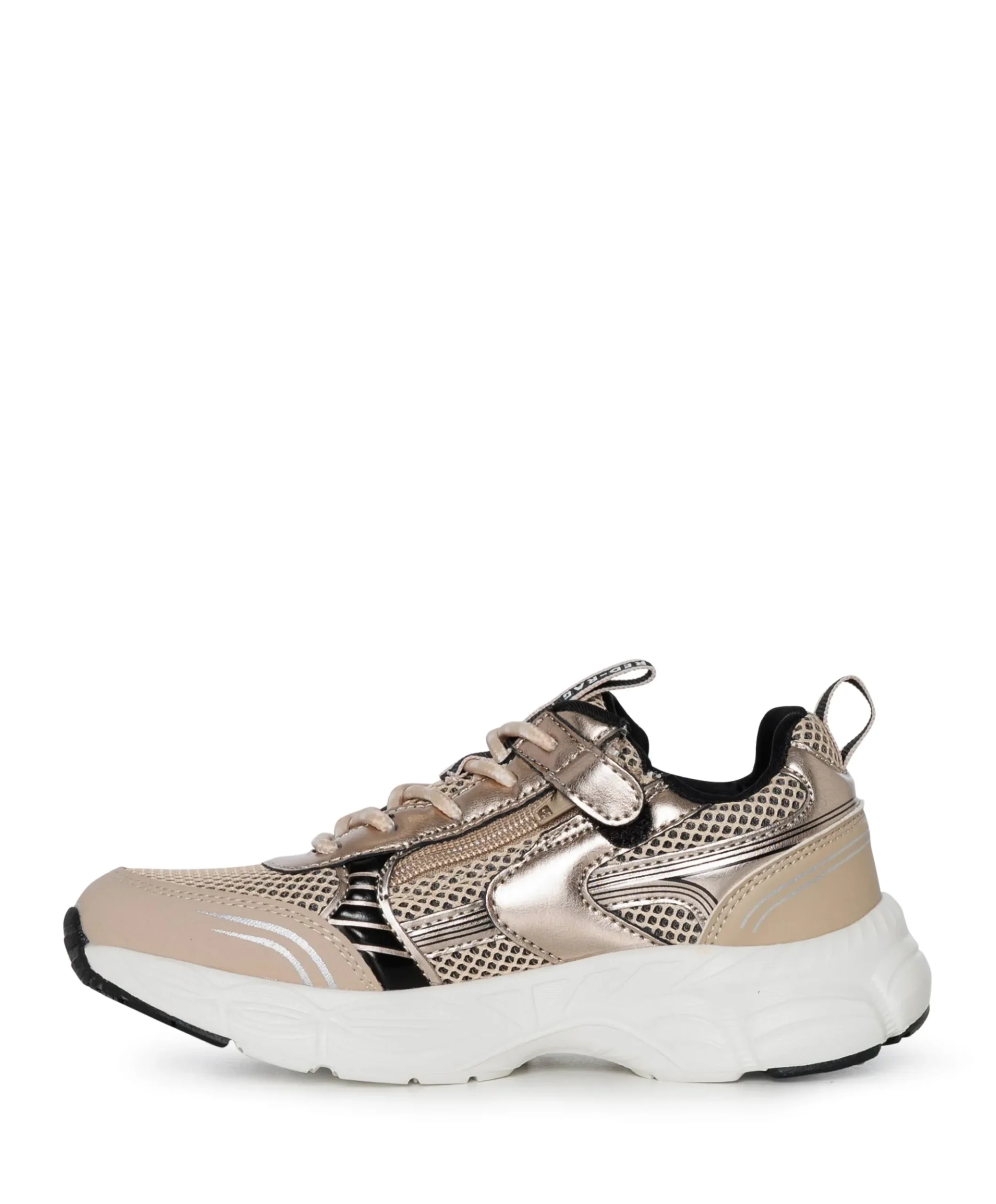 meisjes sneakers beige