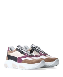meisjes sneakers beige