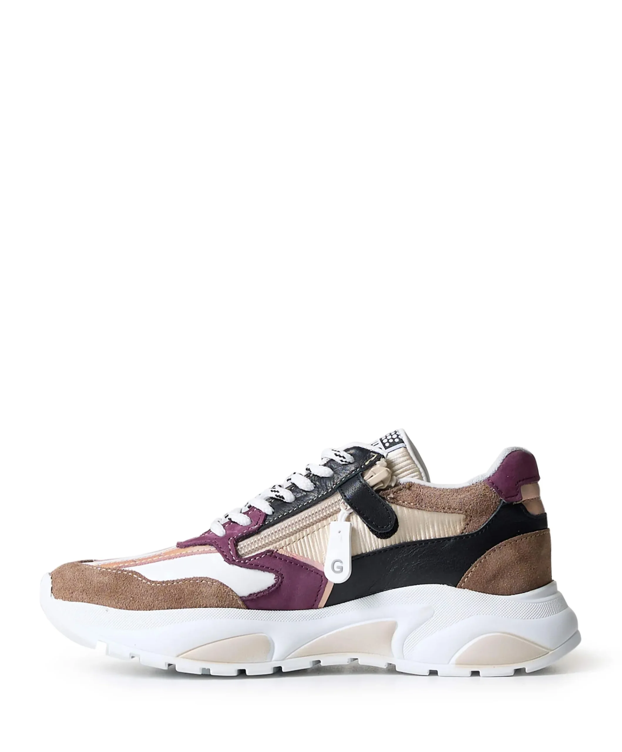 meisjes sneakers beige