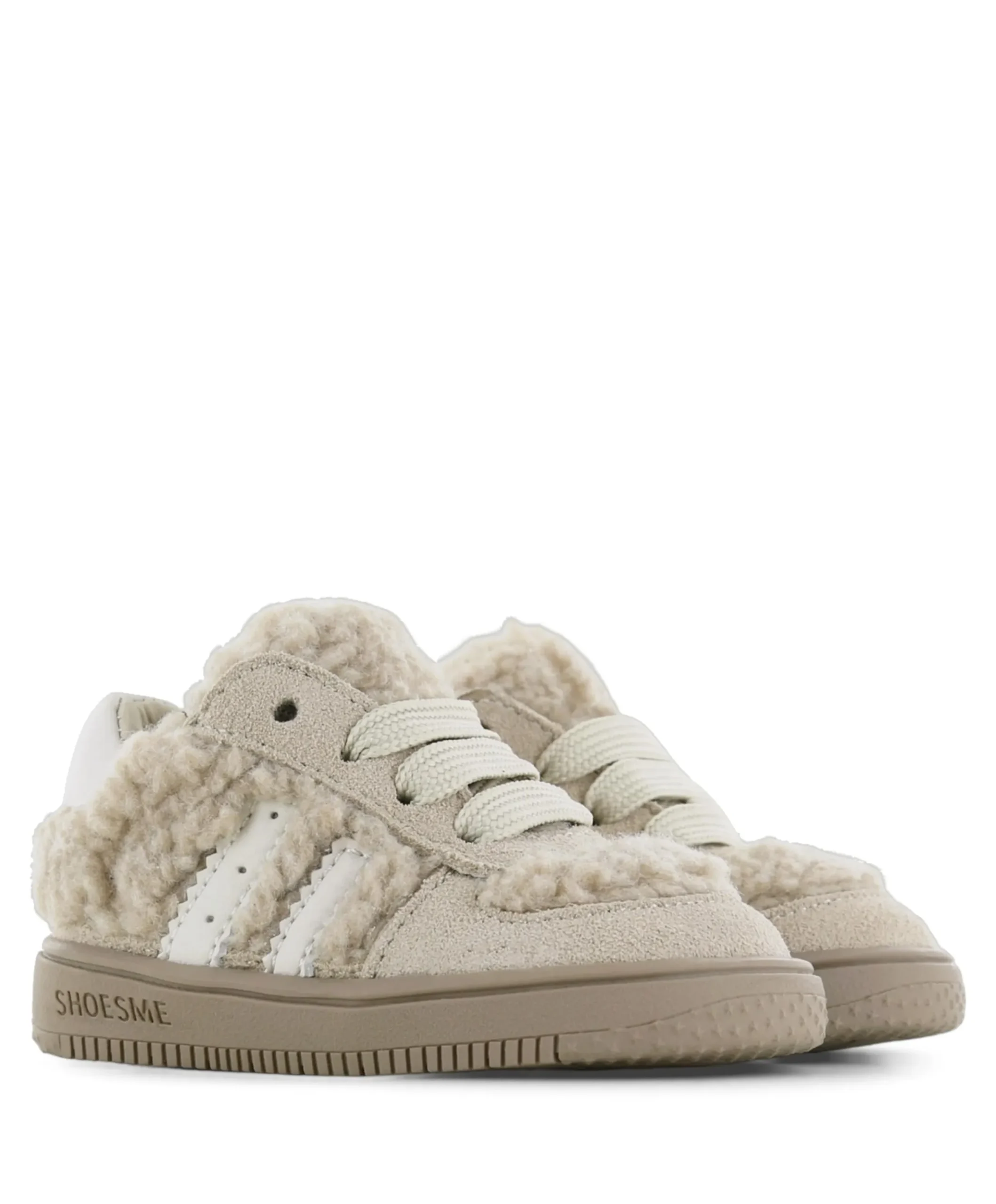 meisjes sneakers beige