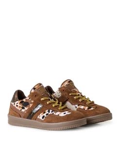 meisjes sneakers bruin