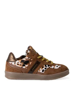 meisjes sneakers bruin