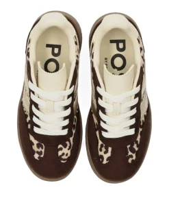 meisjes sneakers bruin