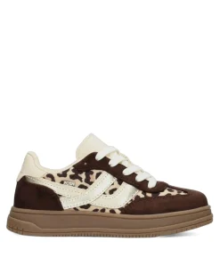 meisjes sneakers bruin