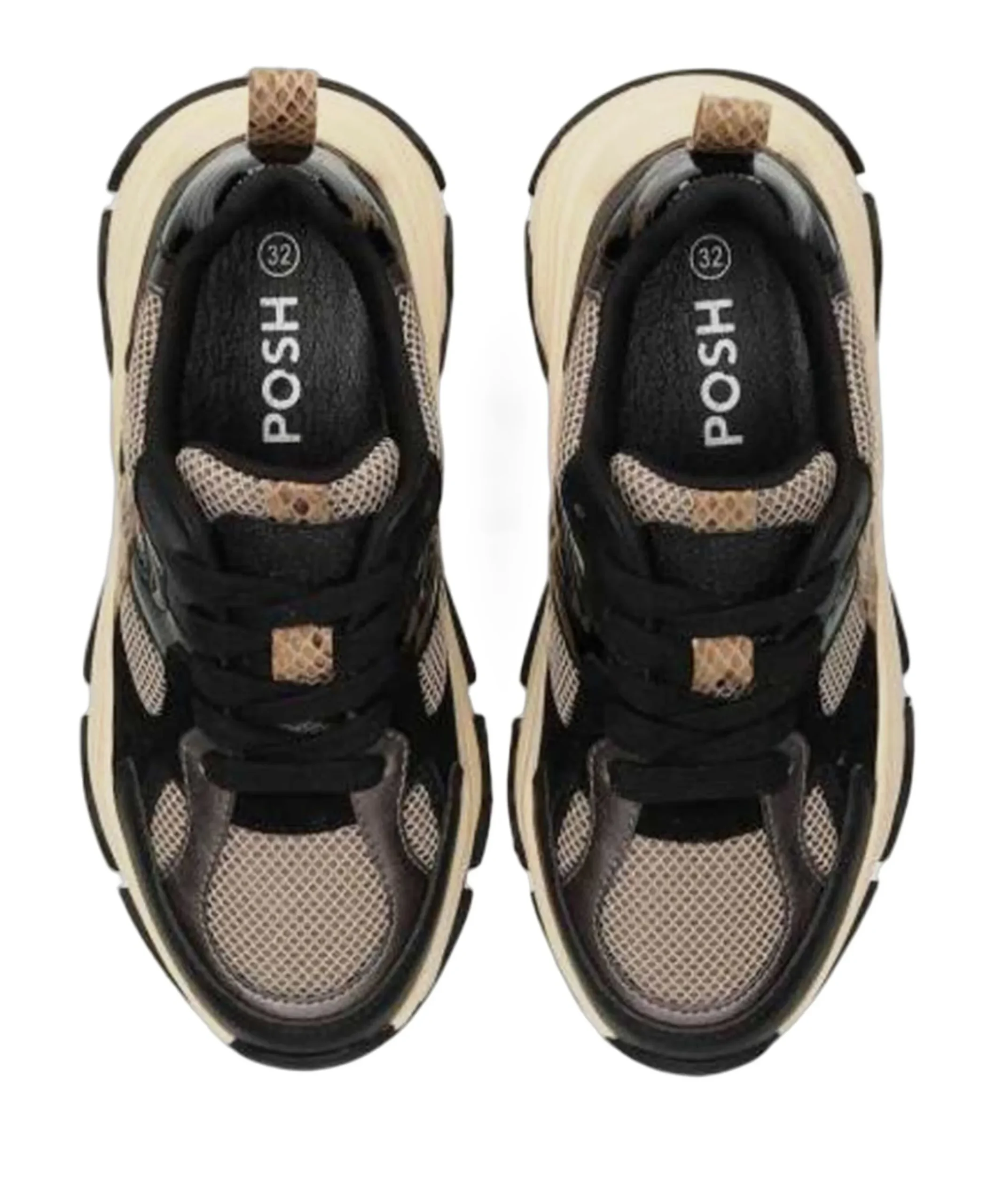 meisjes sneakers zwart