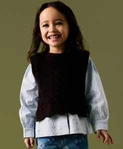 Meisjes spencer bruin