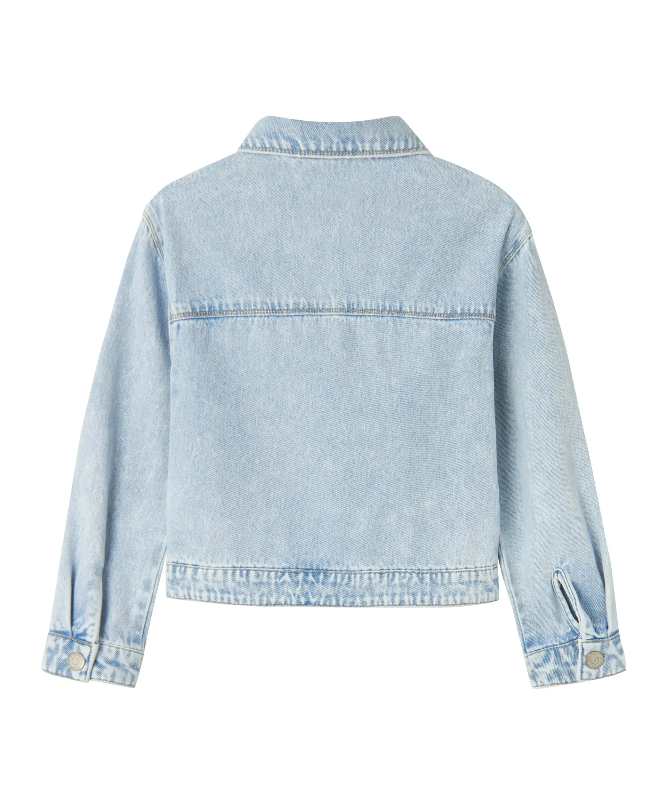 Meisjes spijkerjas blauw