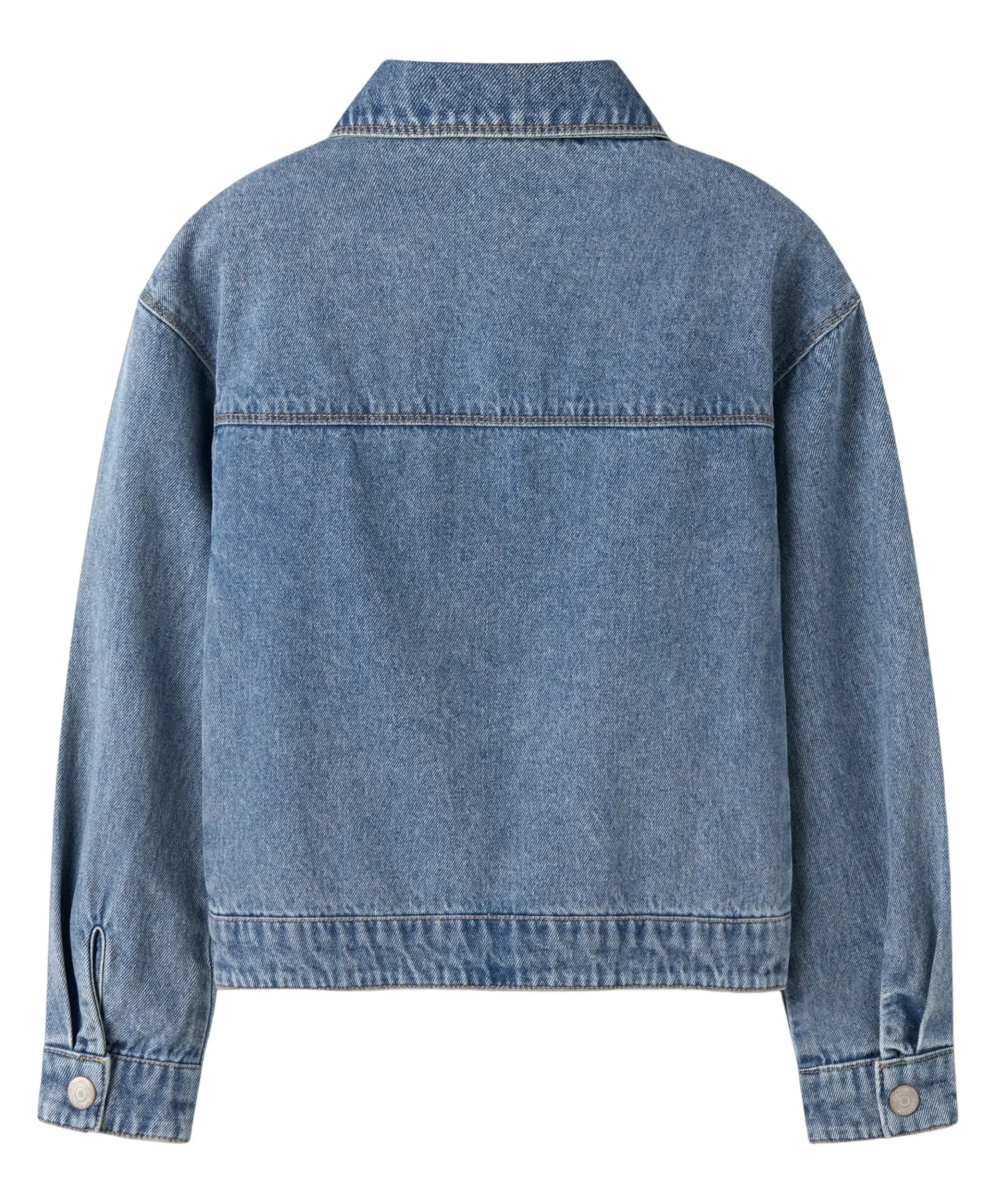 Meisjes spijkerjas blauw
