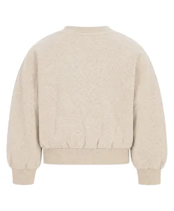 Meisjes sweater beige