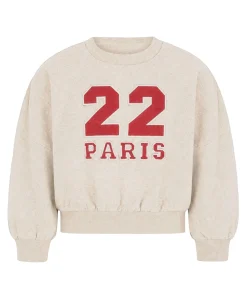 Meisjes sweater beige