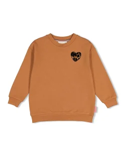 Meisjes sweater beige