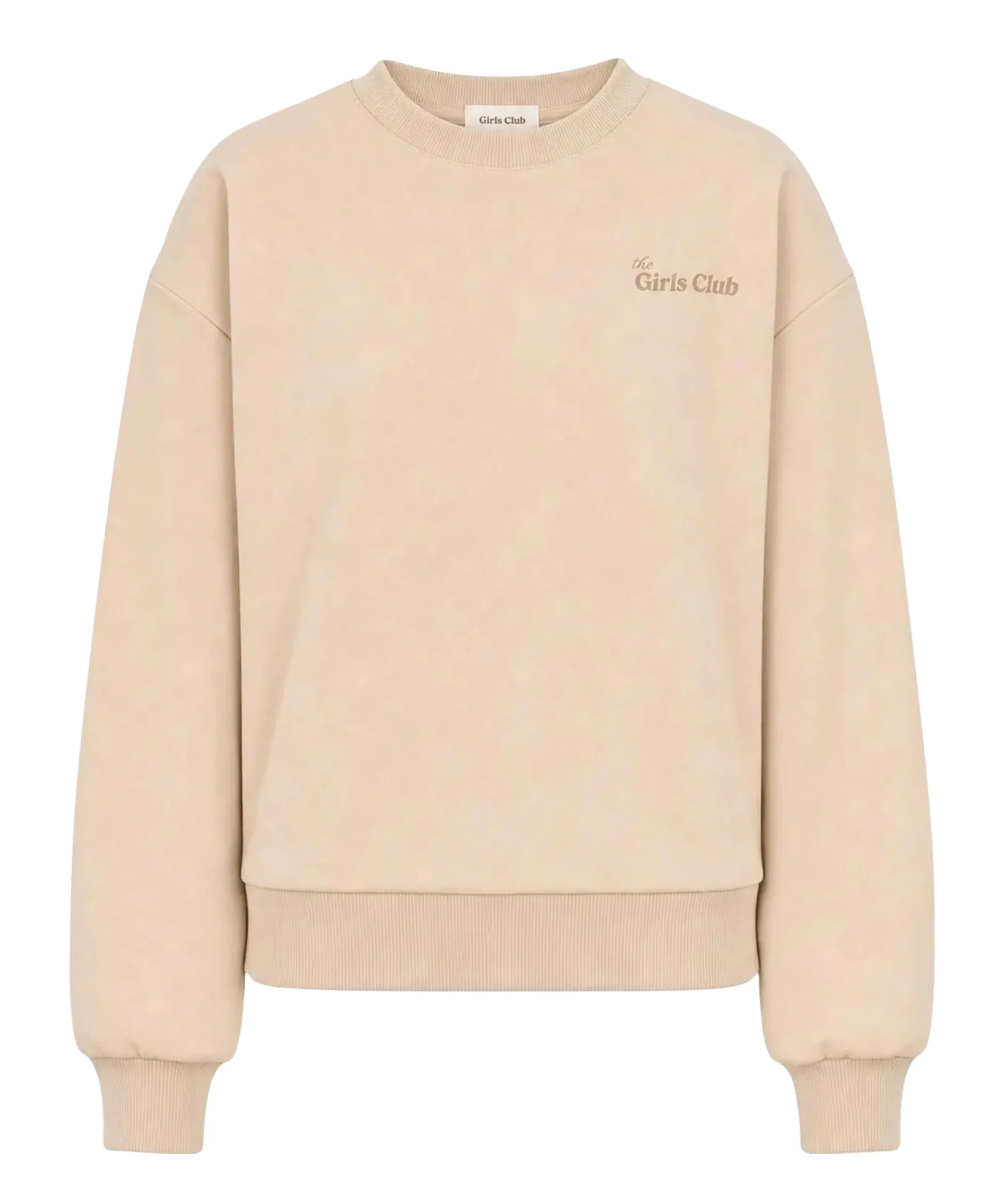 Meisjes sweater beige