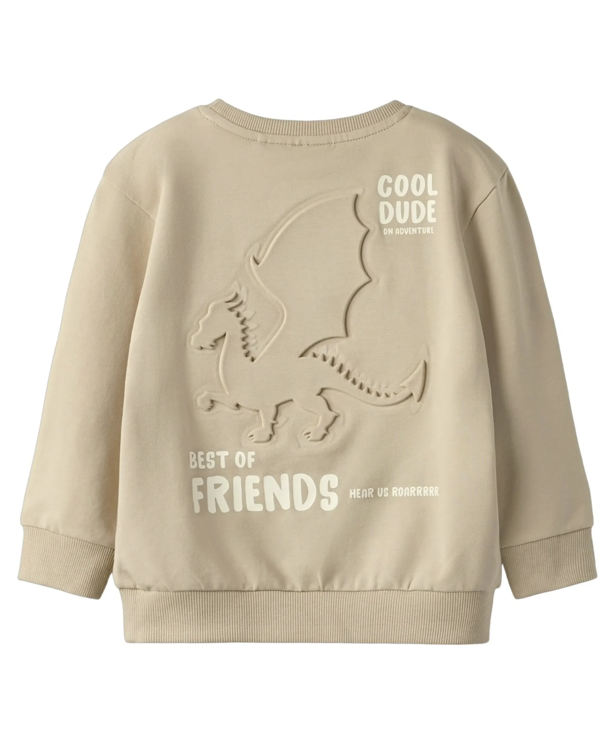 Meisjes sweater beige