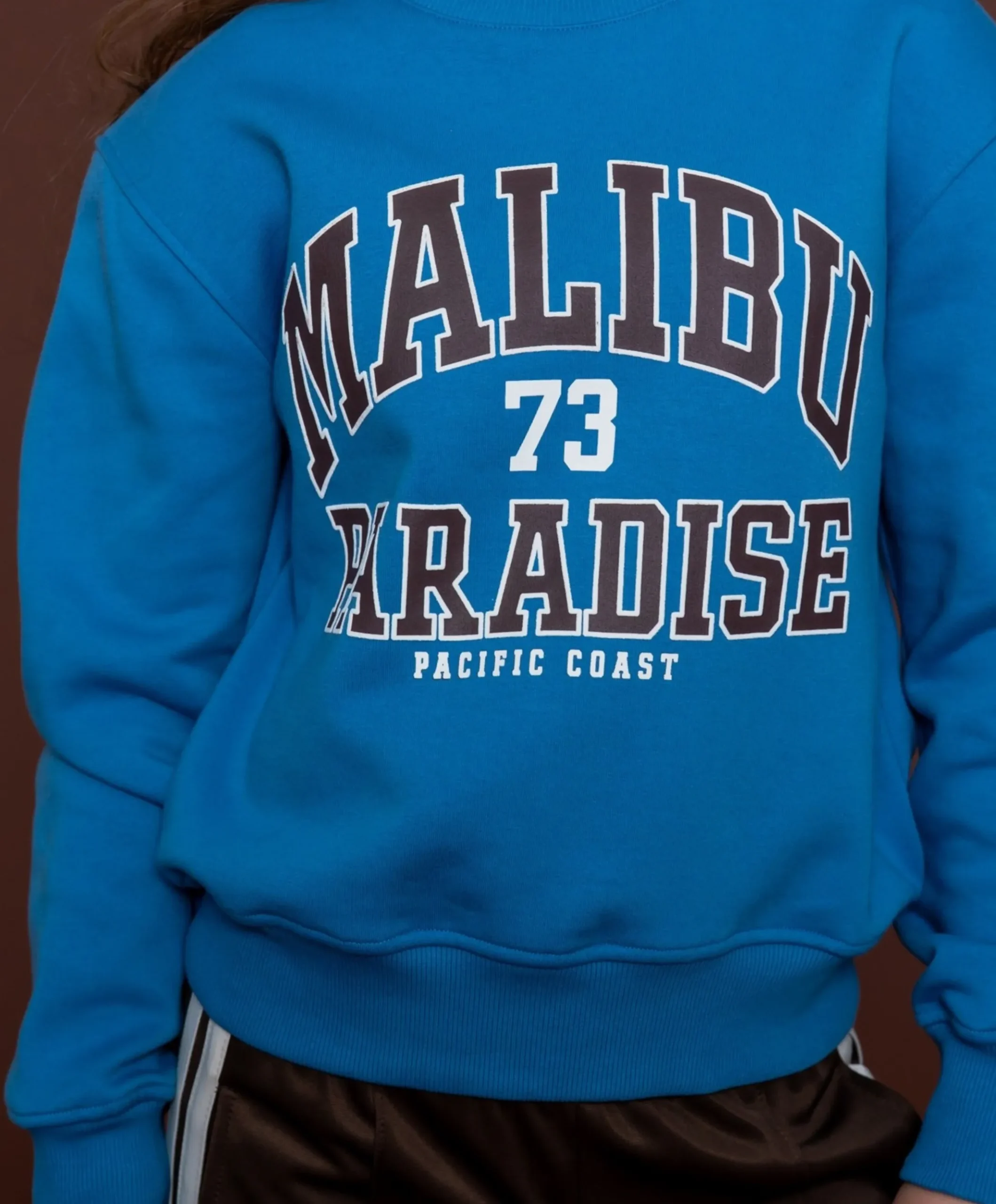 Meisjes sweater blauw